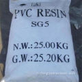 Résine PVC SG-5 poudre pour les profils de tuyaux